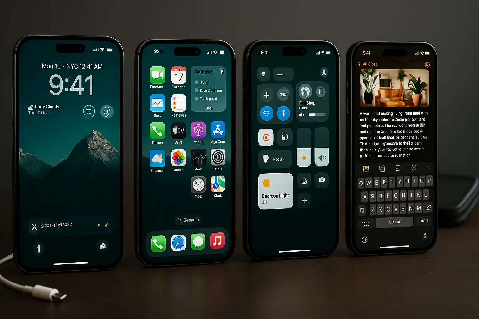 iOS 26 massive redesign