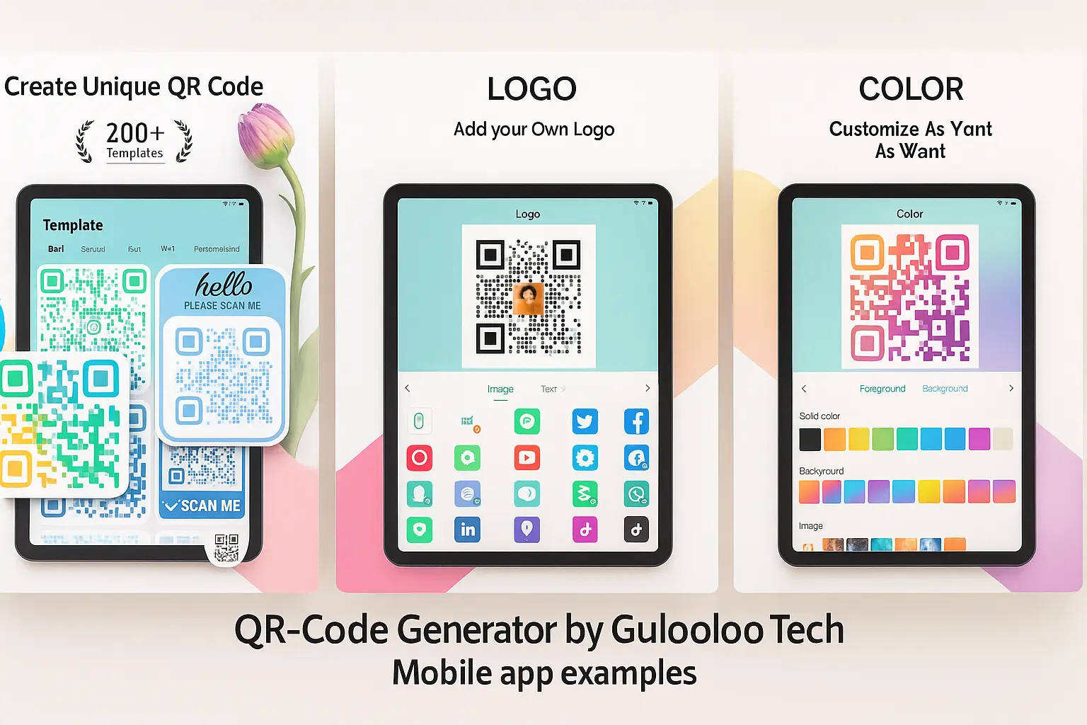 Creating QR Codes on Android & iPhone