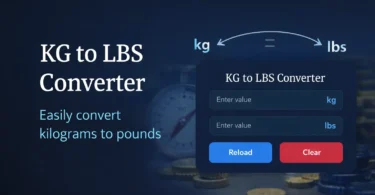 kg to lbs Converter