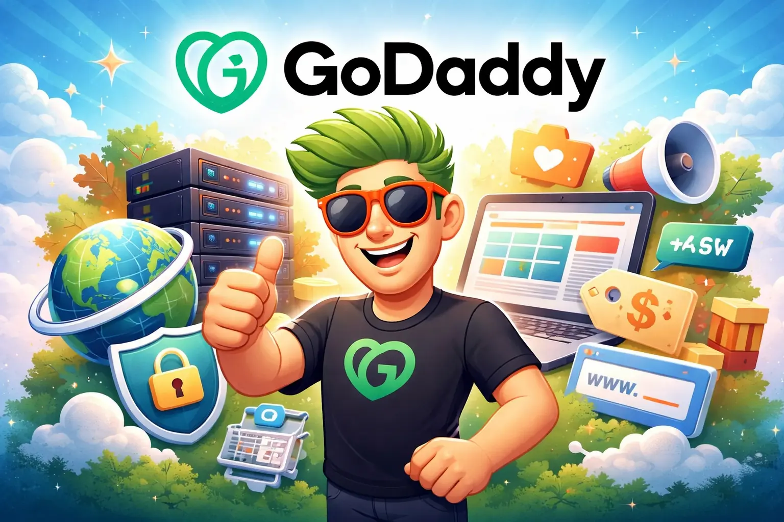 GoDaddy logo